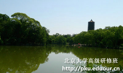 北京大学无名湖畔